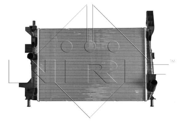Variklio aušinimo radiatorius NRF 58650