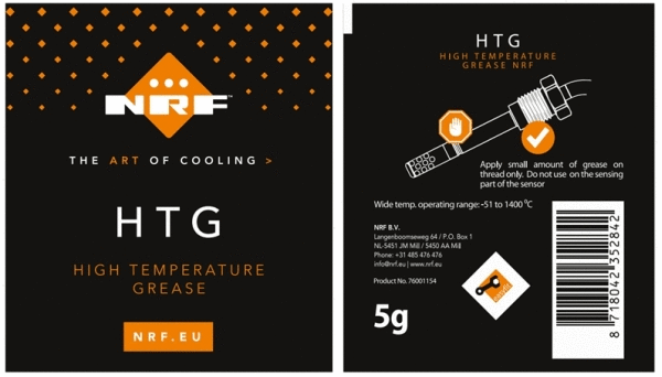 Išmetamųjų dujų temperatūros jutiklis NRF 707283