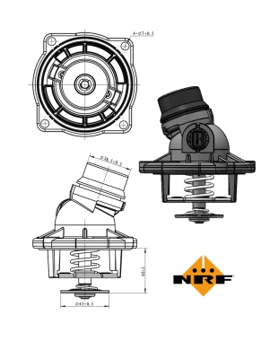 Termostatas NRF 725002