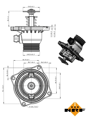 Termostatas NRF 725005