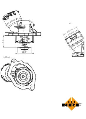 Termostatas NRF 725023