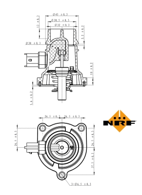 Termostatas NRF 725024