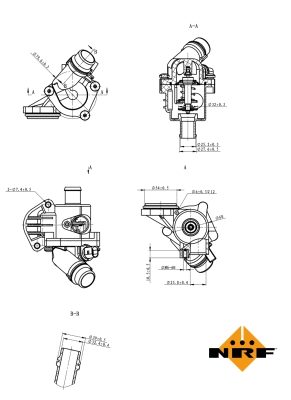 Termostatas NRF 725028
