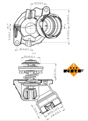 Termostatas NRF 725032
