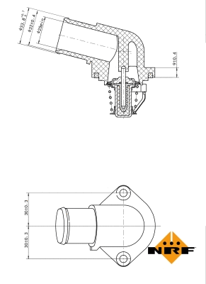Termostatas NRF 725037
