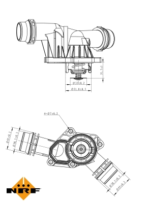 Termostatas NRF 725044