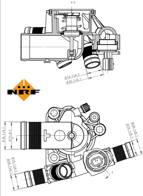 Termostatas NRF 725045
