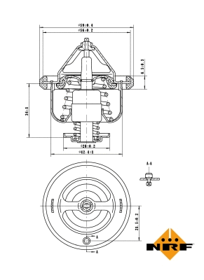 Termostatas NRF 725108