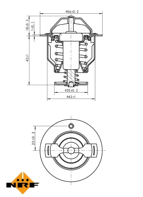 Termostatas NRF 725119