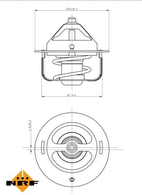 Termostatas NRF 725120