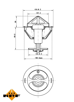 Termostatas NRF 725200