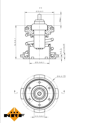 Termostatas NRF 725225