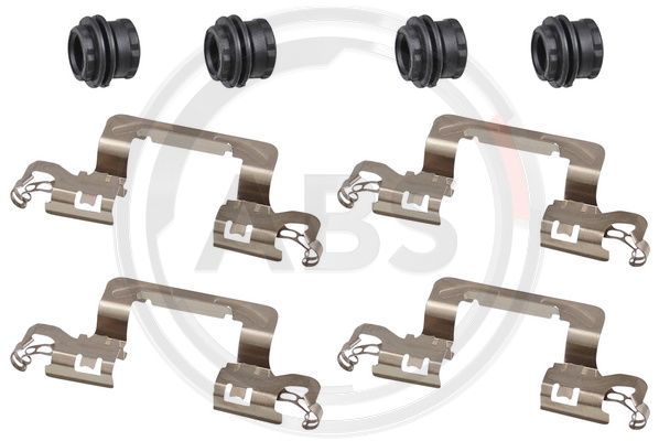 Diskinių stabdžių trinkelių priedų komplektas A.B.S. 0130Q