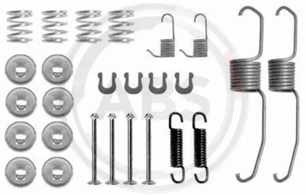 Stabdžių trinkelių priedų komplektas A.B.S. 0637Q