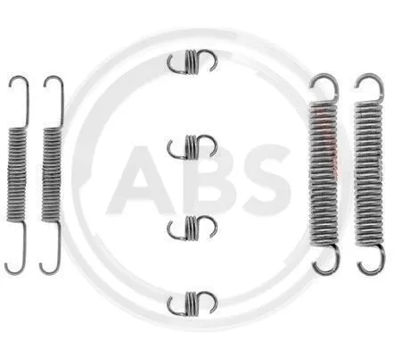 Stabdžių trinkelių priedų komplektas A.B.S. 0662Q