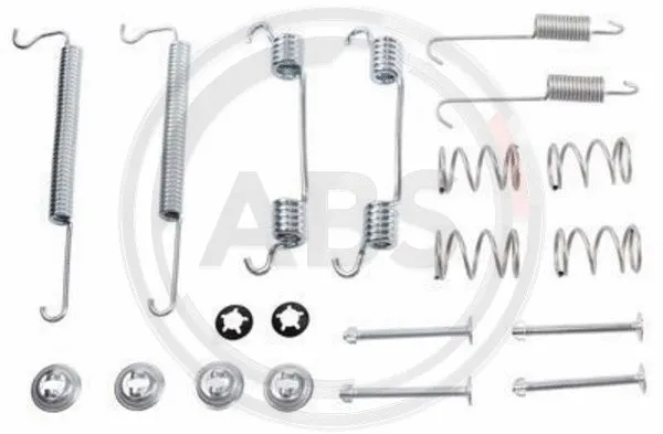Stabdžių trinkelių priedų komplektas A.B.S. 0849Q