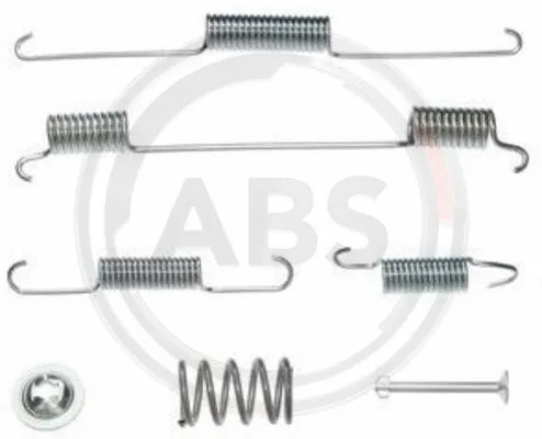 Stabdžių trinkelių priedų komplektas A.B.S. 0861Q