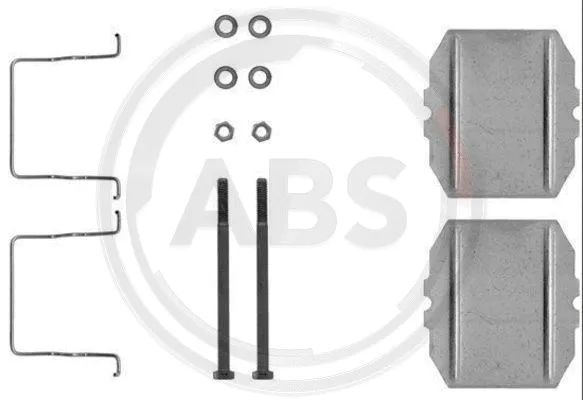 Diskinių stabdžių trinkelių priedų komplektas A.B.S. 1053Q