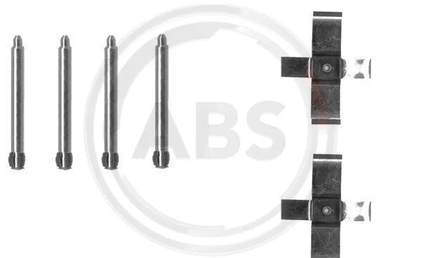 Diskinių stabdžių trinkelių priedų komplektas A.B.S. 1195Q