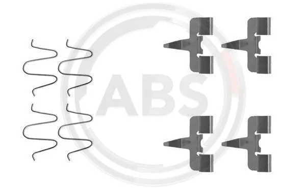 Diskinių stabdžių trinkelių priedų komplektas A.B.S. 1207Q