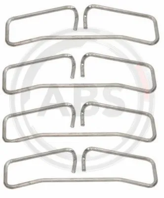 Diskinių stabdžių trinkelių priedų komplektas A.B.S. 1691Q