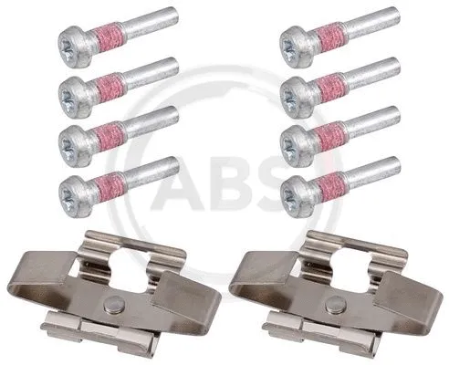 Diskinių stabdžių trinkelių priedų komplektas A.B.S. 1802Q