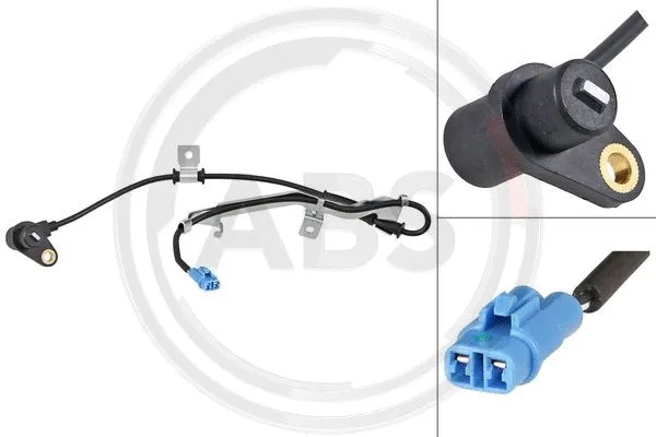 Rato greičio jutiklis (ABS daviklis) A.B.S. 31570