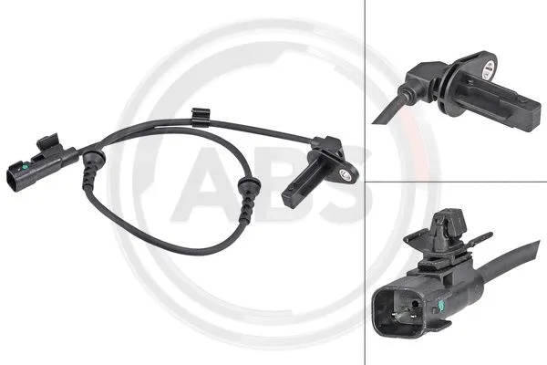 Rato greičio jutiklis (ABS daviklis) A.B.S. 31607