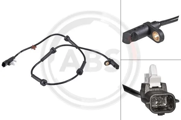 Rato greičio jutiklis (ABS daviklis) A.B.S. 31776