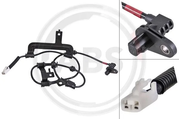 Rato greičio jutiklis (ABS daviklis) A.B.S. 31839