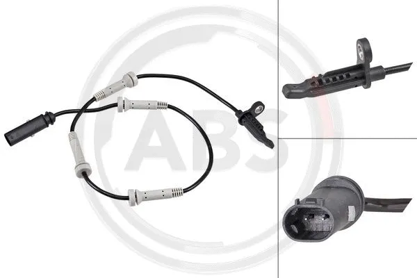 Rato greičio jutiklis (ABS daviklis) A.B.S. 31856