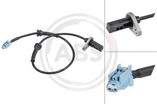 Rato greičio jutiklis (ABS daviklis) A.B.S. 31949