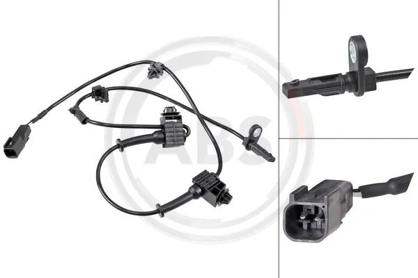 Rato greičio jutiklis (ABS daviklis) A.B.S. 32113