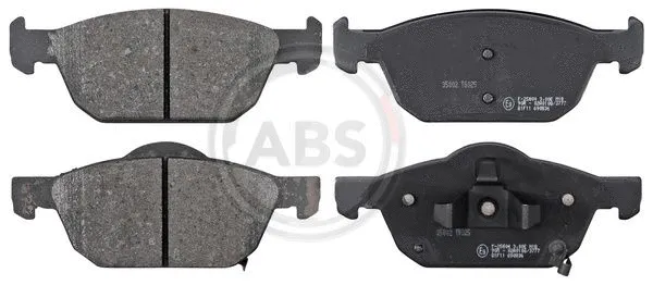 Diskinių stabdžių trinkelių rinkinys A.B.S. 35002