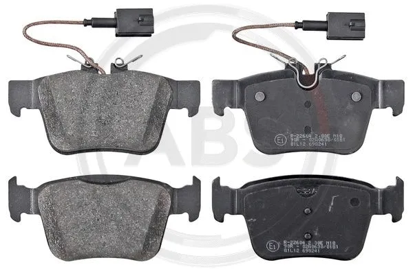 Diskinių stabdžių trinkelių rinkinys A.B.S. 35177
