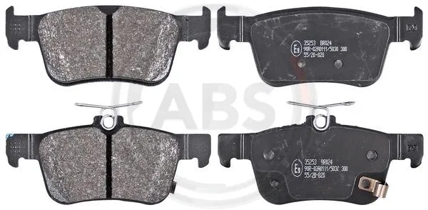 Diskinių stabdžių trinkelių rinkinys A.B.S. 35253
