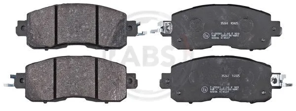 Diskinių stabdžių trinkelių rinkinys A.B.S. 35260