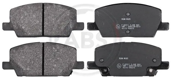 Diskinių stabdžių trinkelių rinkinys A.B.S. 35288