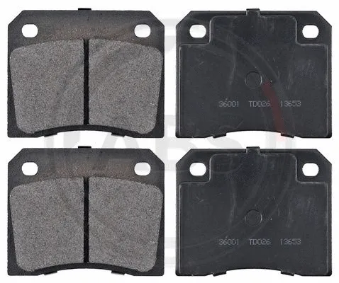 Diskinių stabdžių trinkelių rinkinys A.B.S. 36001