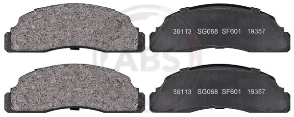 Diskinių stabdžių trinkelių rinkinys A.B.S. 36113