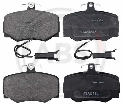 Diskinių stabdžių trinkelių rinkinys A.B.S. 36568/1