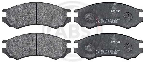 Diskinių stabdžių trinkelių rinkinys A.B.S. 36739