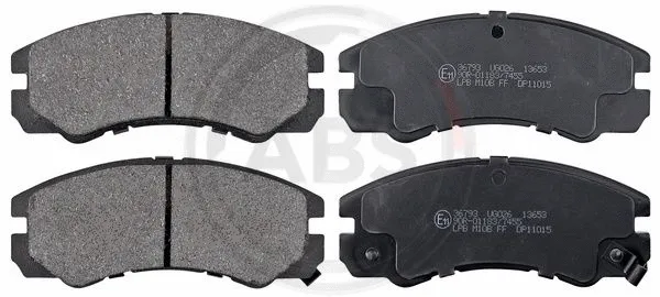 Diskinių stabdžių trinkelių rinkinys A.B.S. 36793