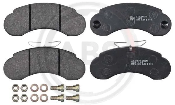 Diskinių stabdžių trinkelių rinkinys A.B.S. 36828