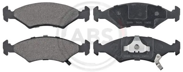 Diskinių stabdžių trinkelių rinkinys A.B.S. 36886
