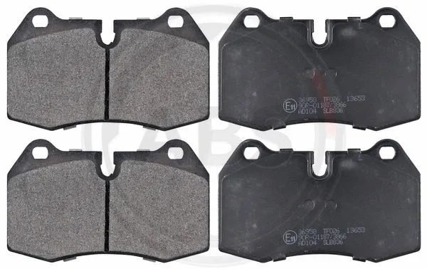 Diskinių stabdžių trinkelių rinkinys A.B.S. 36958