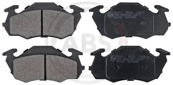 Diskinių stabdžių trinkelių rinkinys A.B.S. 36971