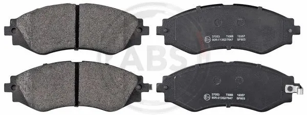 Diskinių stabdžių trinkelių rinkinys A.B.S. 37053