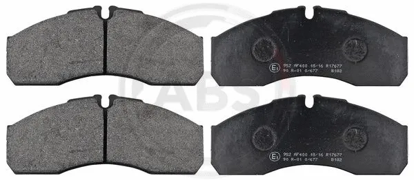 Diskinių stabdžių trinkelių rinkinys A.B.S. 37379