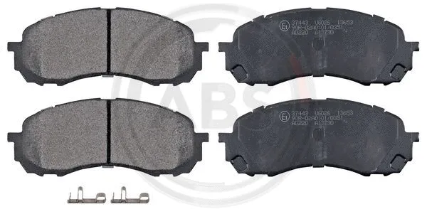 Diskinių stabdžių trinkelių rinkinys A.B.S. 37443